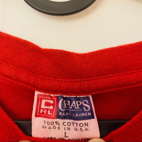 Vintage Ralph Lauren Chaps Pocket Tee - Picture 4 of 5
